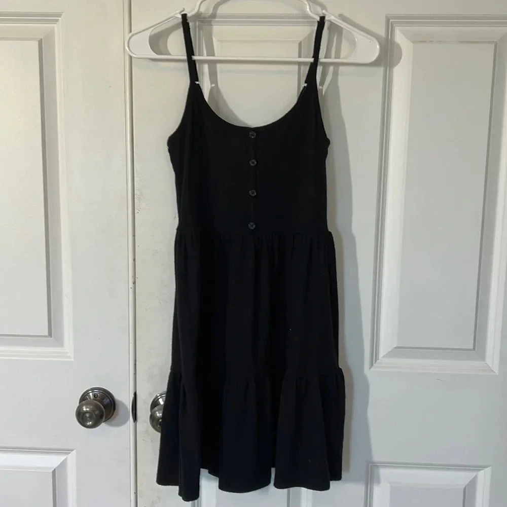 Wild fable tank dress size XS black mini dress country concert